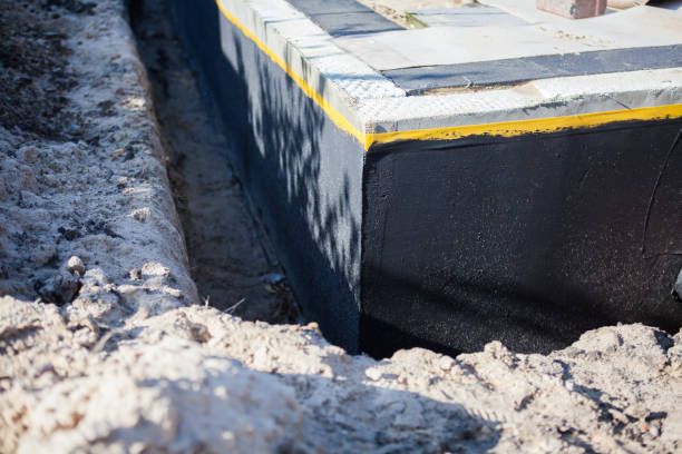 SJ Waterproofing Pros completing home waterproofing near Medford, NY